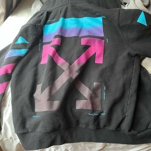 Off-White zip up hoodie